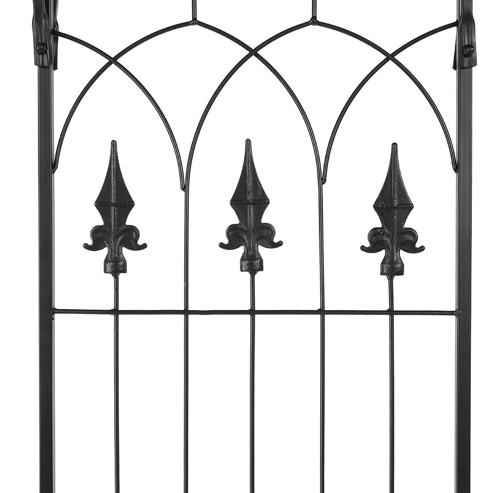 Flat Roof Wrought Iron Arches Plant Climbing Frame view 6