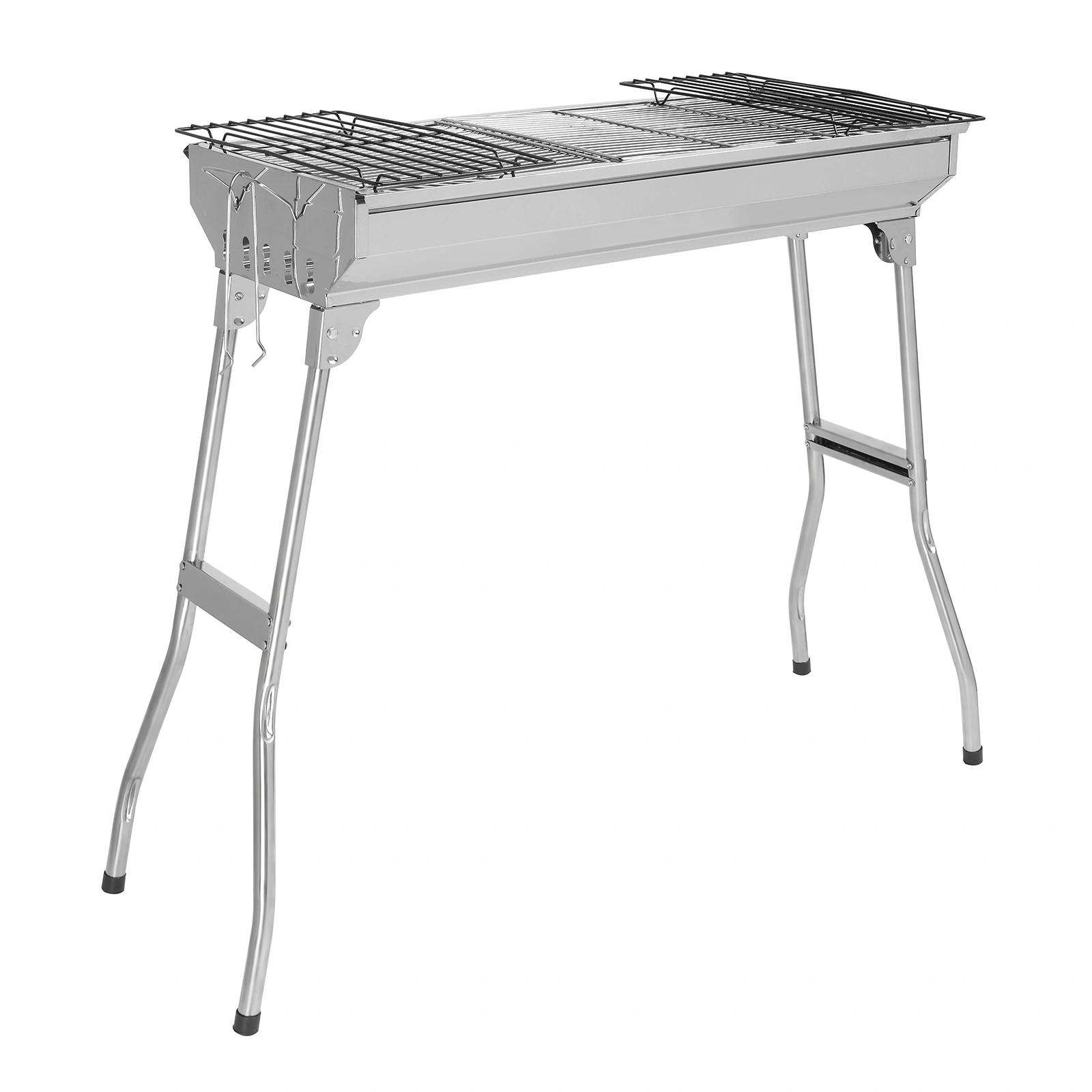 Portable Stainless Steel Grill, Standard Config, BBQ Camp Outdoor Cooking view 2