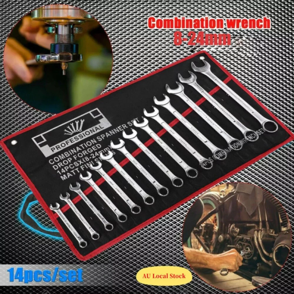 Craftsman 14-tlg. Metrischer Kombinierte Maulschlüssel Satz, 8-24 mm Gabelschlüsselsatz view 2