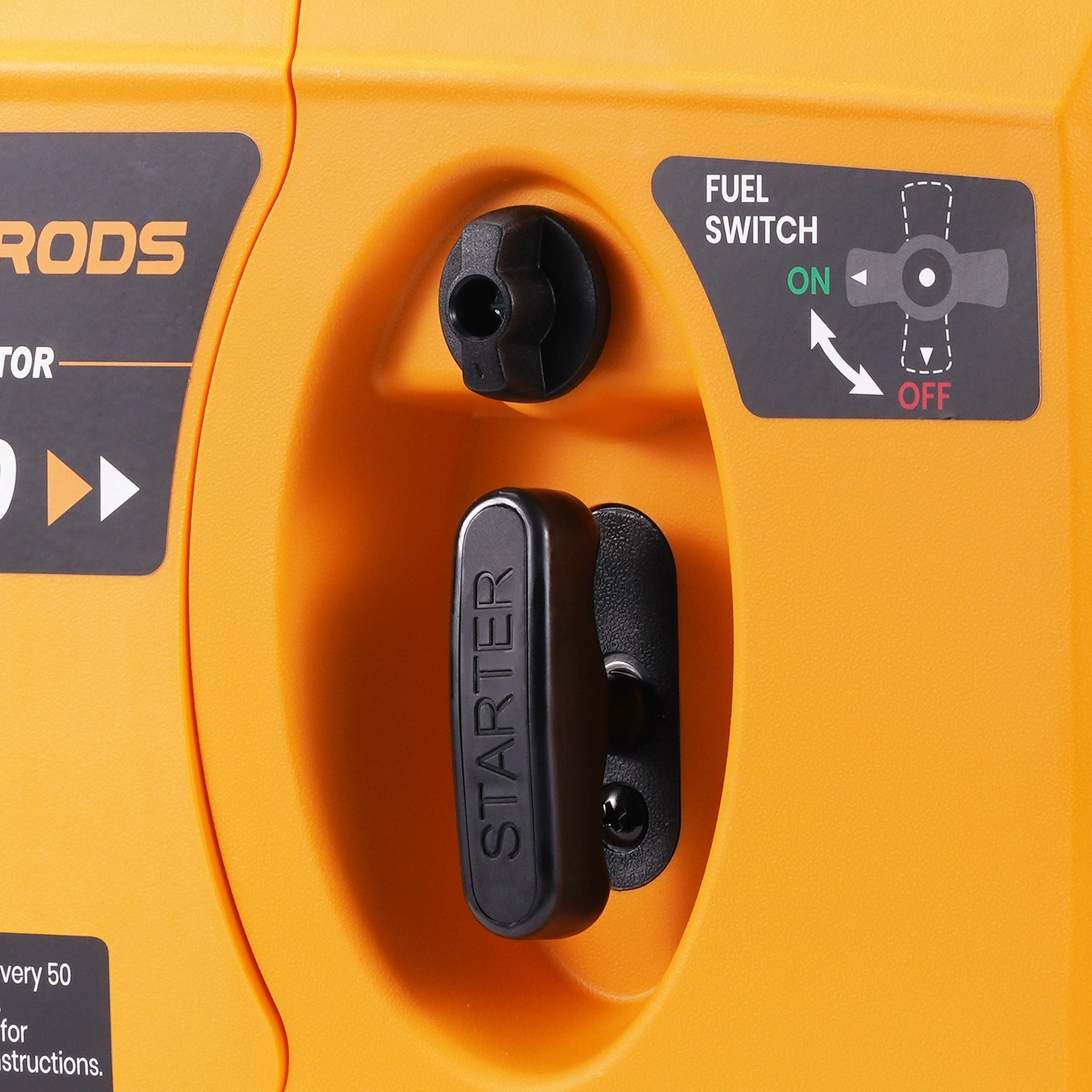 1200W Inverter Generator Portable Gasoline Emergency Power for Camping RV Outdoor view 4