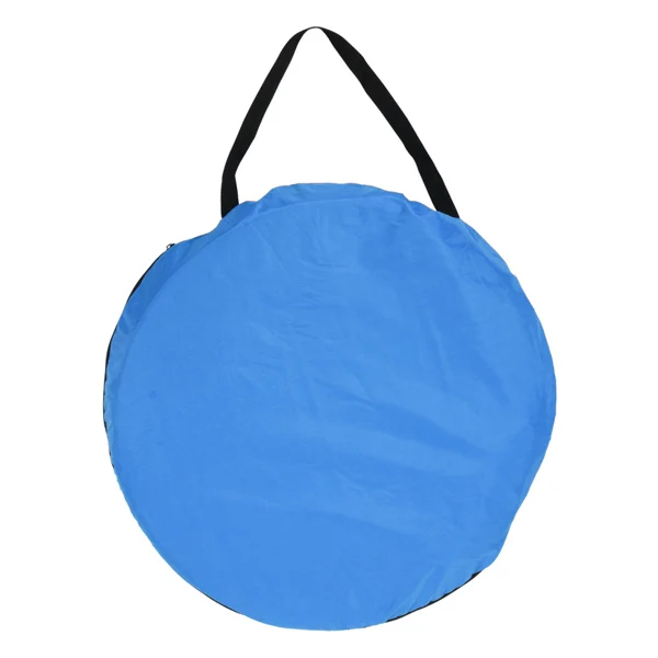 1-2 Person Portable Pop Up Toilet Shower Tent Changing Room Dressing Tent Camping Shelter Blue view 5