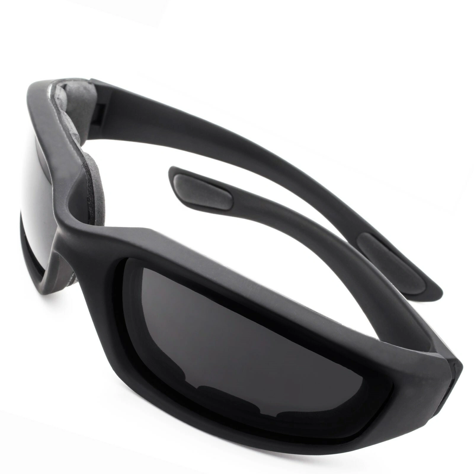 1 pairs Motorcycle Sports Biker Riding Glasses Wind Resistant Eye Protection Sports Goggles Cycling Glasses Sunglasses Grey Color view 5