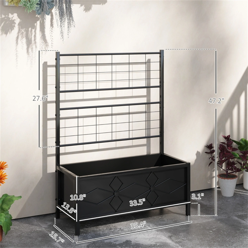 Indoor Outdoor Flower Stand, Multi-Tier Plant Stand Rack for Patio Garden view 2