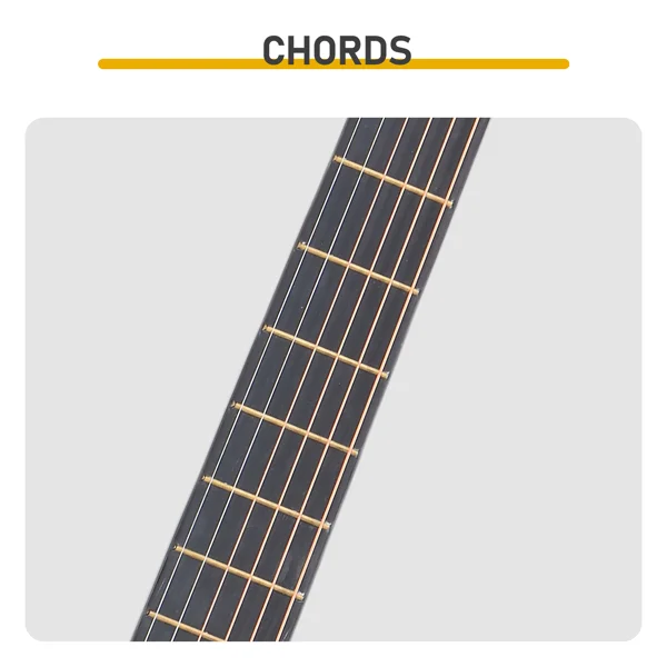 Matte Black 30-inch Round Acoustic Guitar with Picks, Strings, Capo, Case, Tuner, and Strap view 4