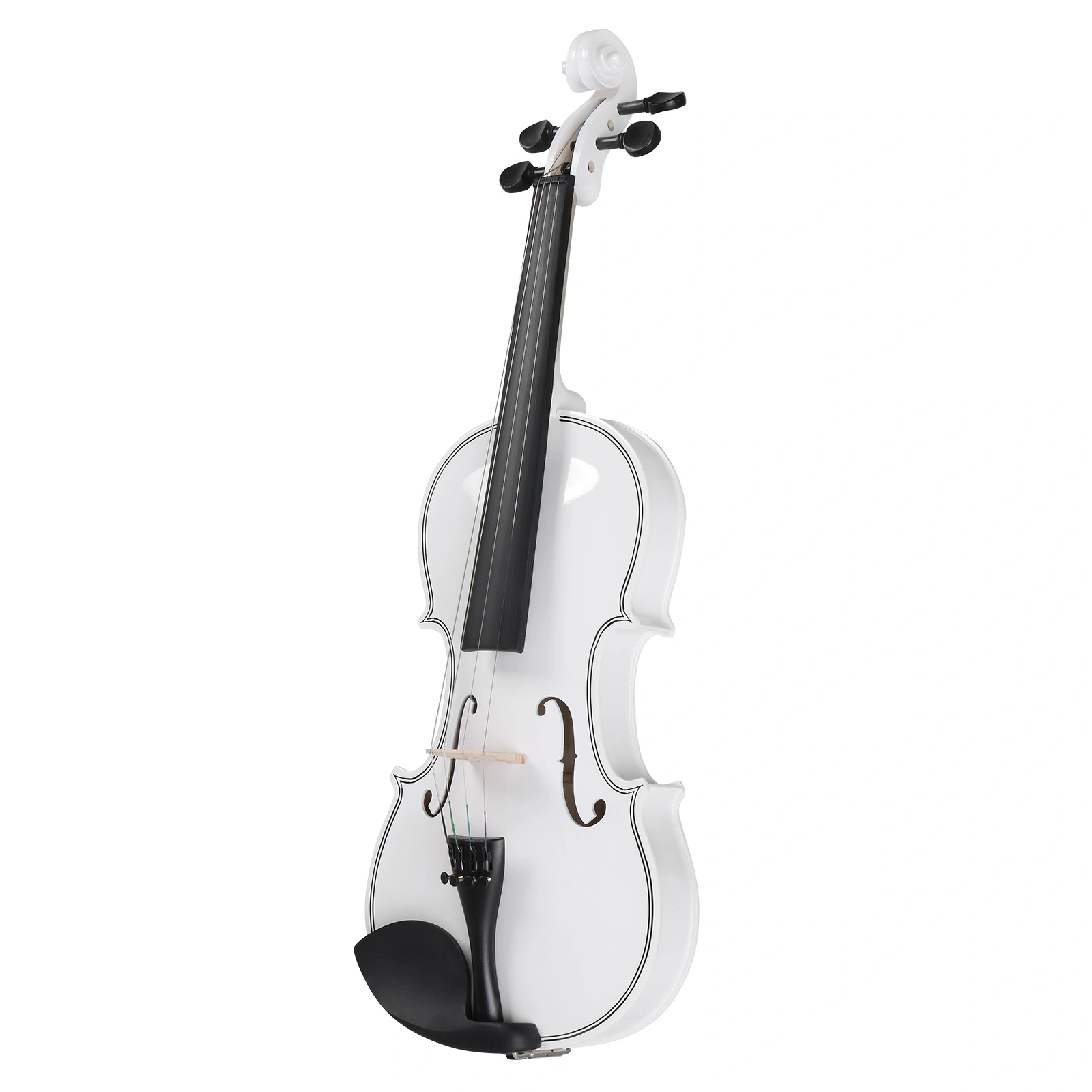 Size 4/4 Violin Set for Adults Beginners Students with Hard Case,Violin Bow,Shoulder Rest,Rosin,Extra Strings and Sordine view 13