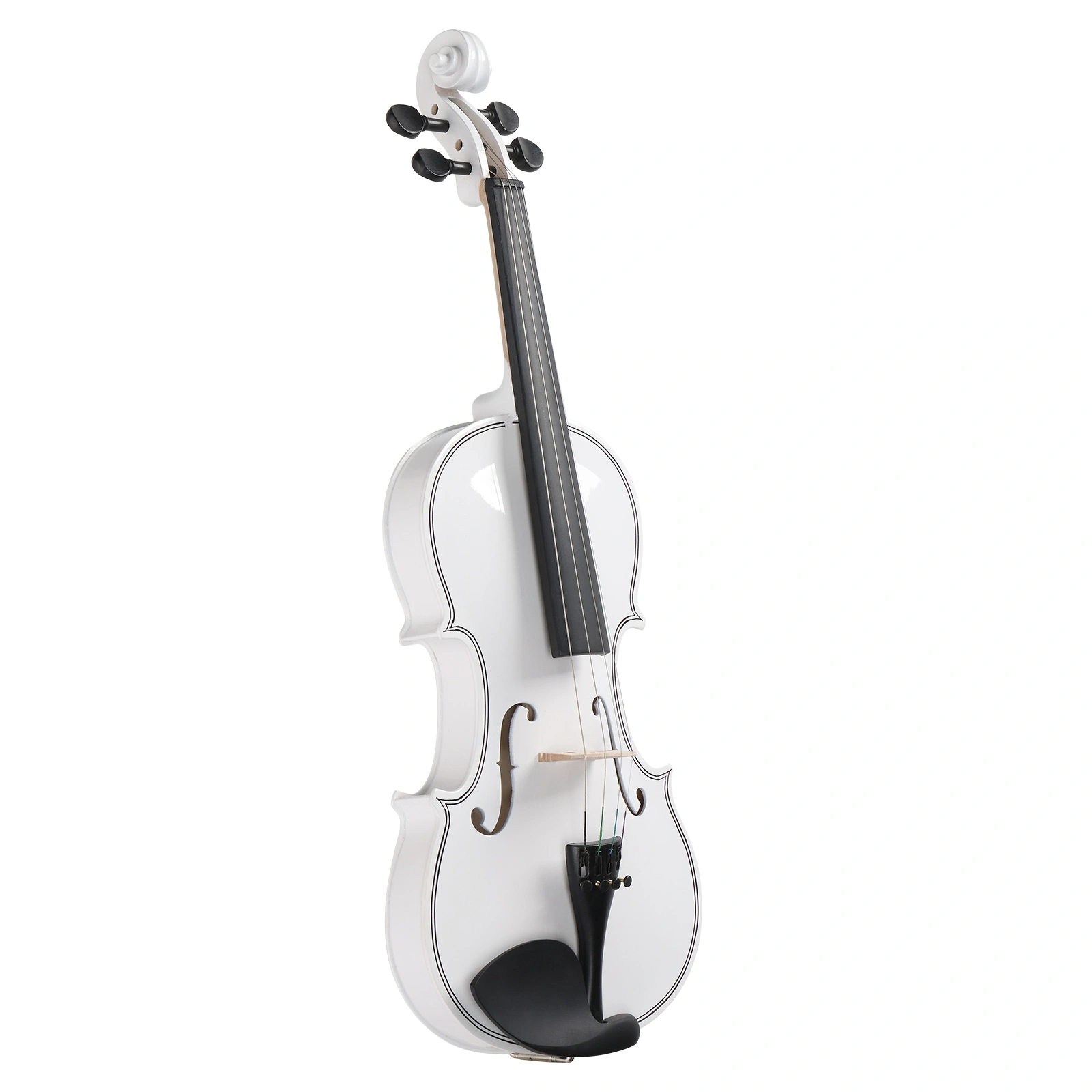 Size 4/4 Violin Set for Adults Beginners Students with Hard Case,Violin Bow,Shoulder Rest,Rosin,Extra Strings and Sordine view 14