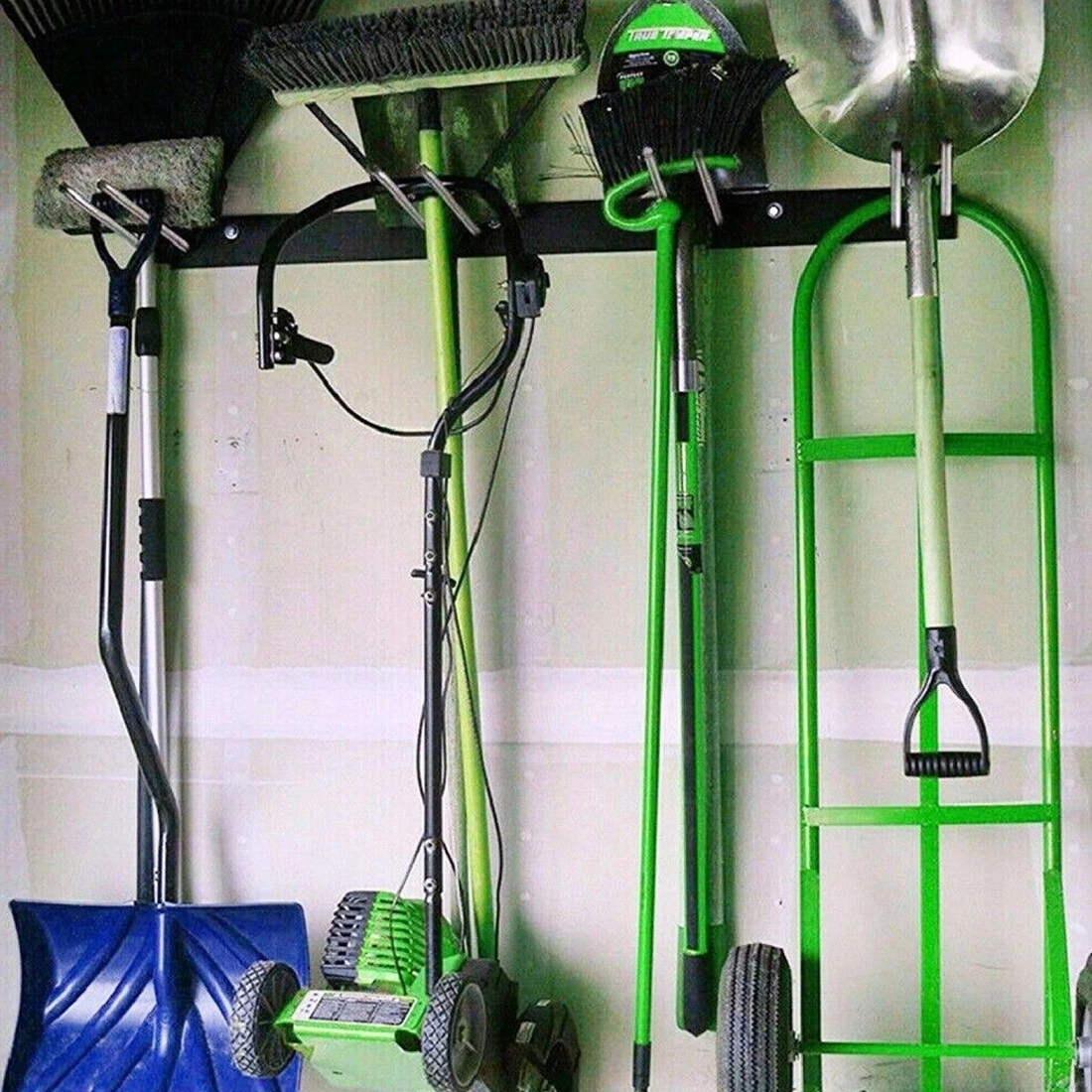 Metal Tool Holder Hooks Heavy Duty Wall Organizer Rack for Garage Garden Workshop XXXXL view 4