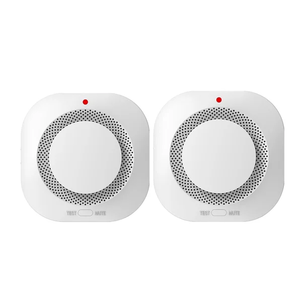(2 Pack)Smoke Alarm Fire Protection Home Security System Smoke Alarm (US Logistics only For USPS.TK/TMEU only For self-pickup) Platform policies vary; relevant qualifications are attached via link, please do not list products without required qualifi