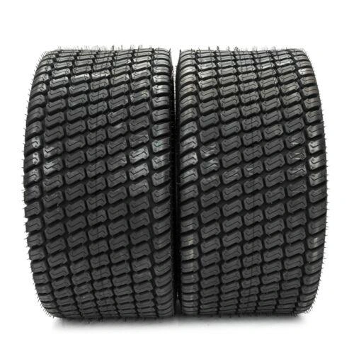 Set of 2 - 20x10.00-8 LRB 4 Ply Turf Tires, 20X10-8 Lawn Mower Tractor Tires for Garden Tractor & Push Mower view 2