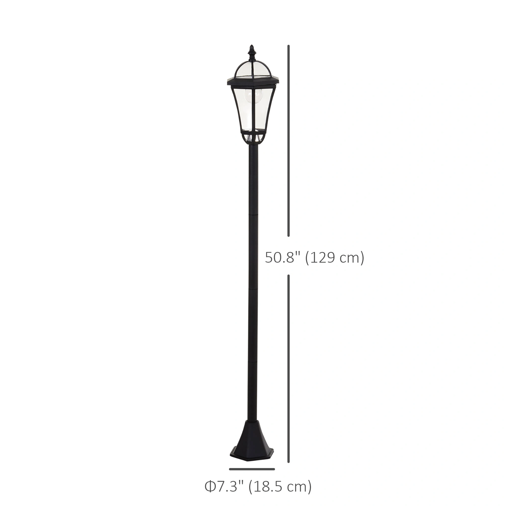 2 Piece Solar LED Garden Lights Outdoor Pathway Landscape Lighting Waterproof view 2