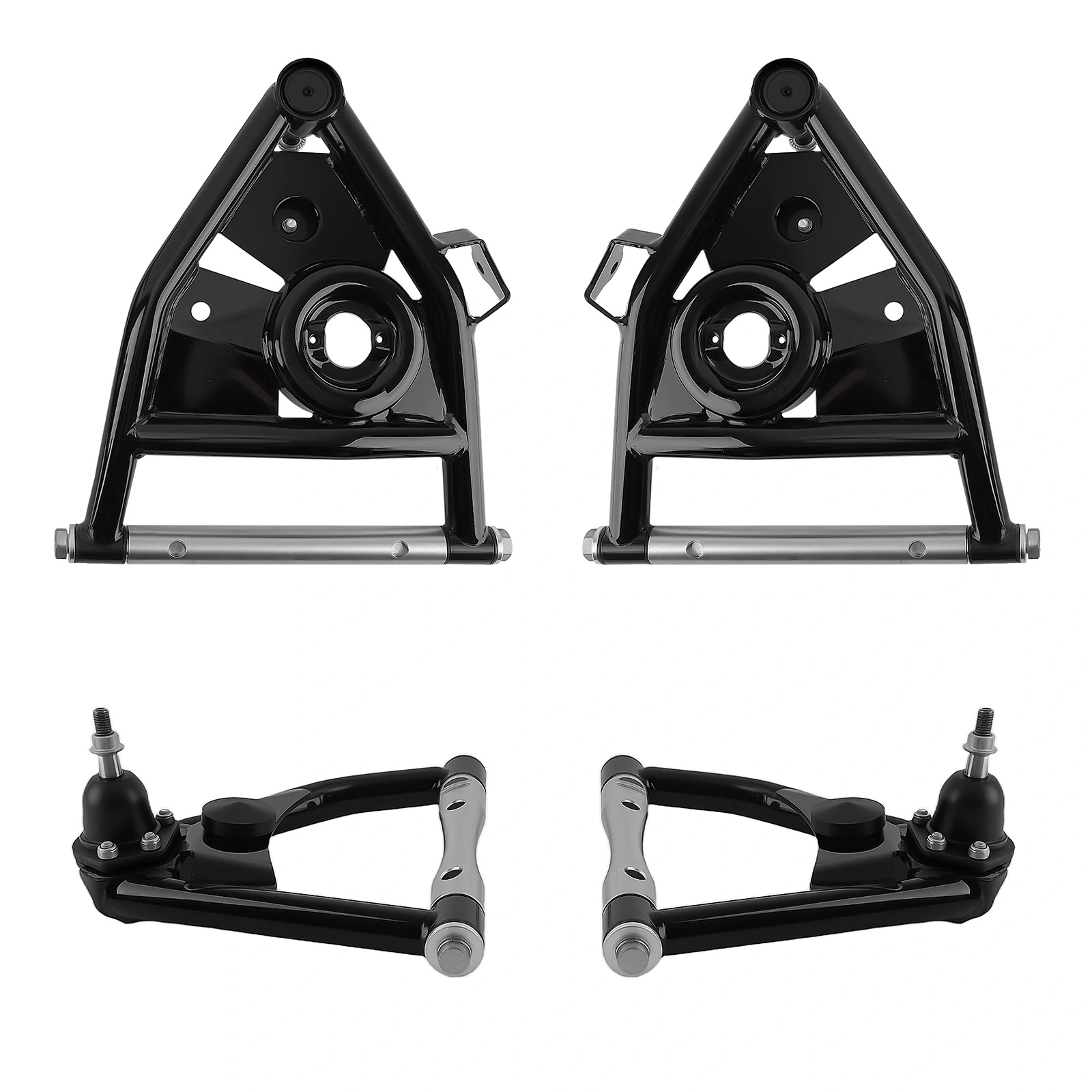 Tubular Control Arms Upper Lower Set for Chevrolet C10 Pickup Suburban 1963-1986