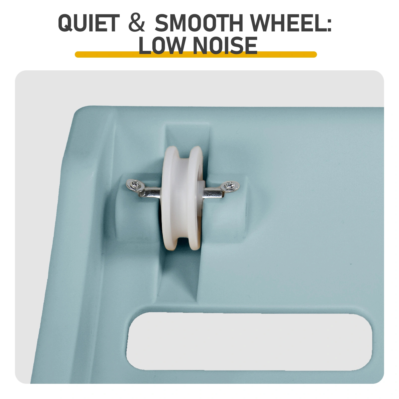 80*34*86CM Light blue PP track connector assembly, circular design with green carpet + 1 cat teaser stick, 15kg cat treadmill view 12