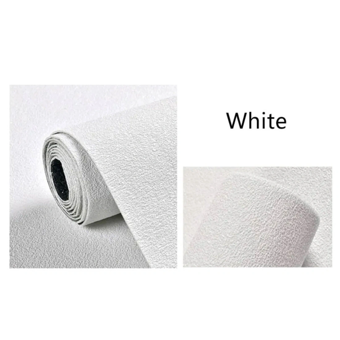 10M Thermal Insulation Wallpaper Self Adhesive Wall Sticker Linen Plain Room Divider Heat Reflective view 3