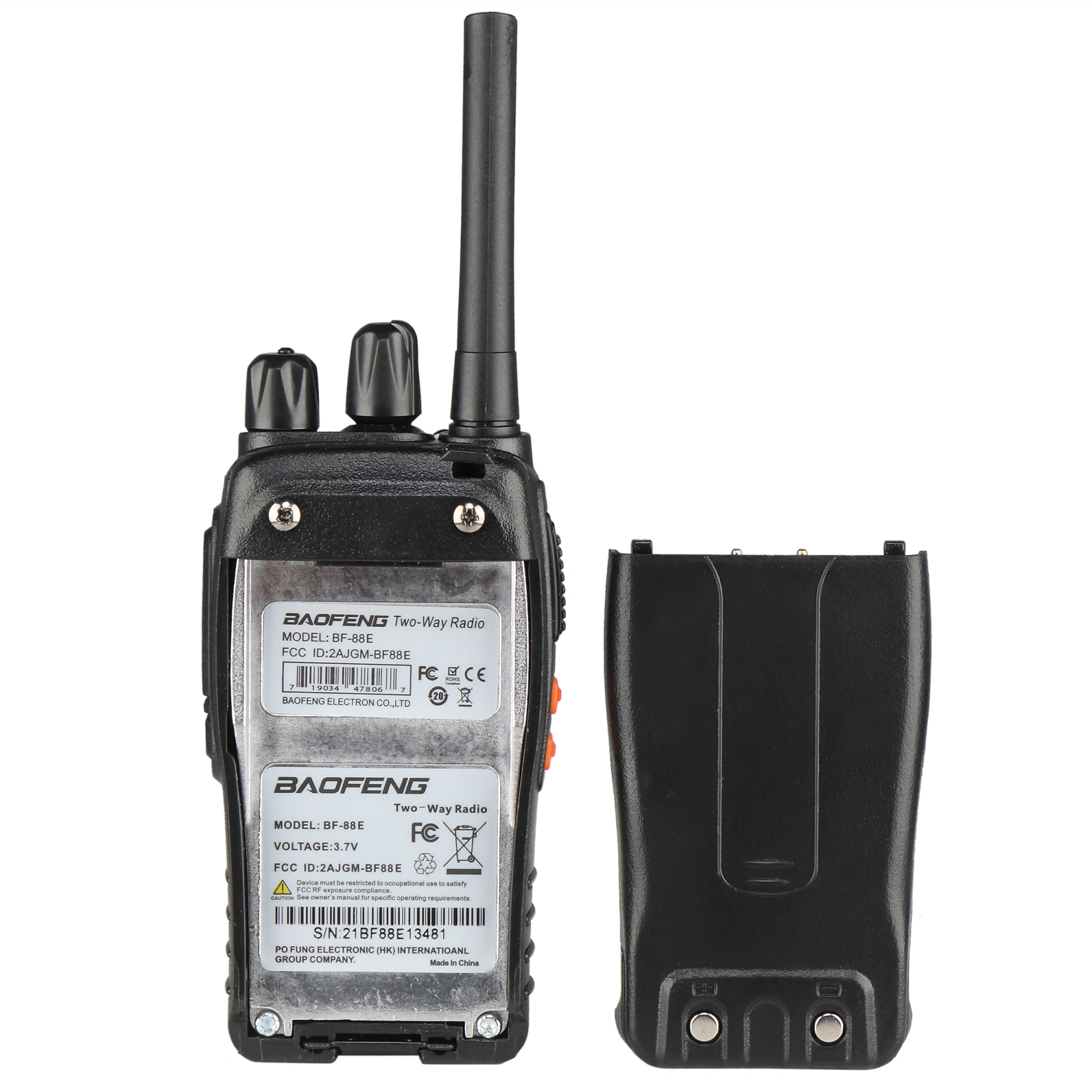 BF-88E 1500mAh Ultra-long Standby Walkie-talkie EU Standard Black view 18