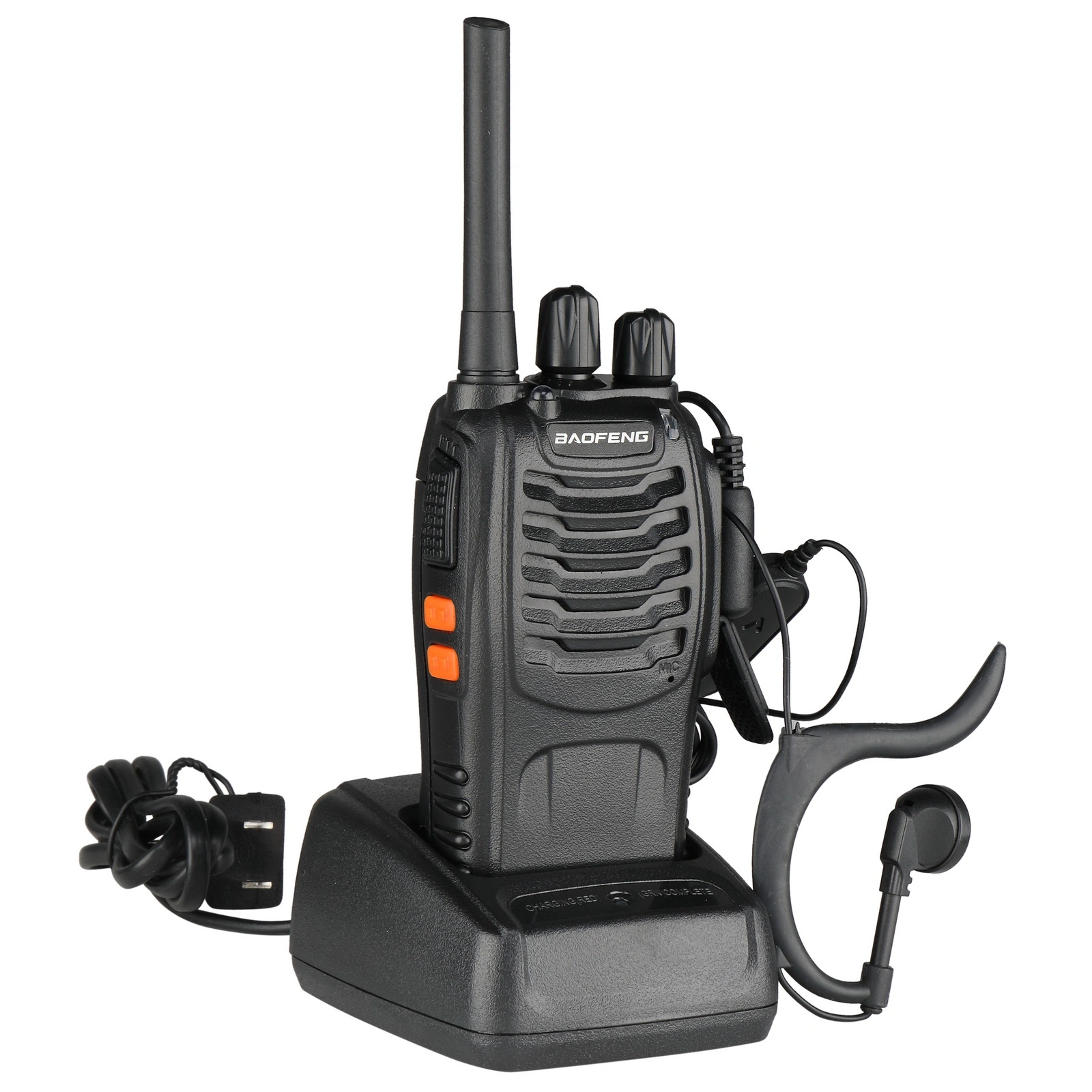 BF-88E 1500mAh Ultra-long Standby Walkie-talkie EU Standard Black view 21