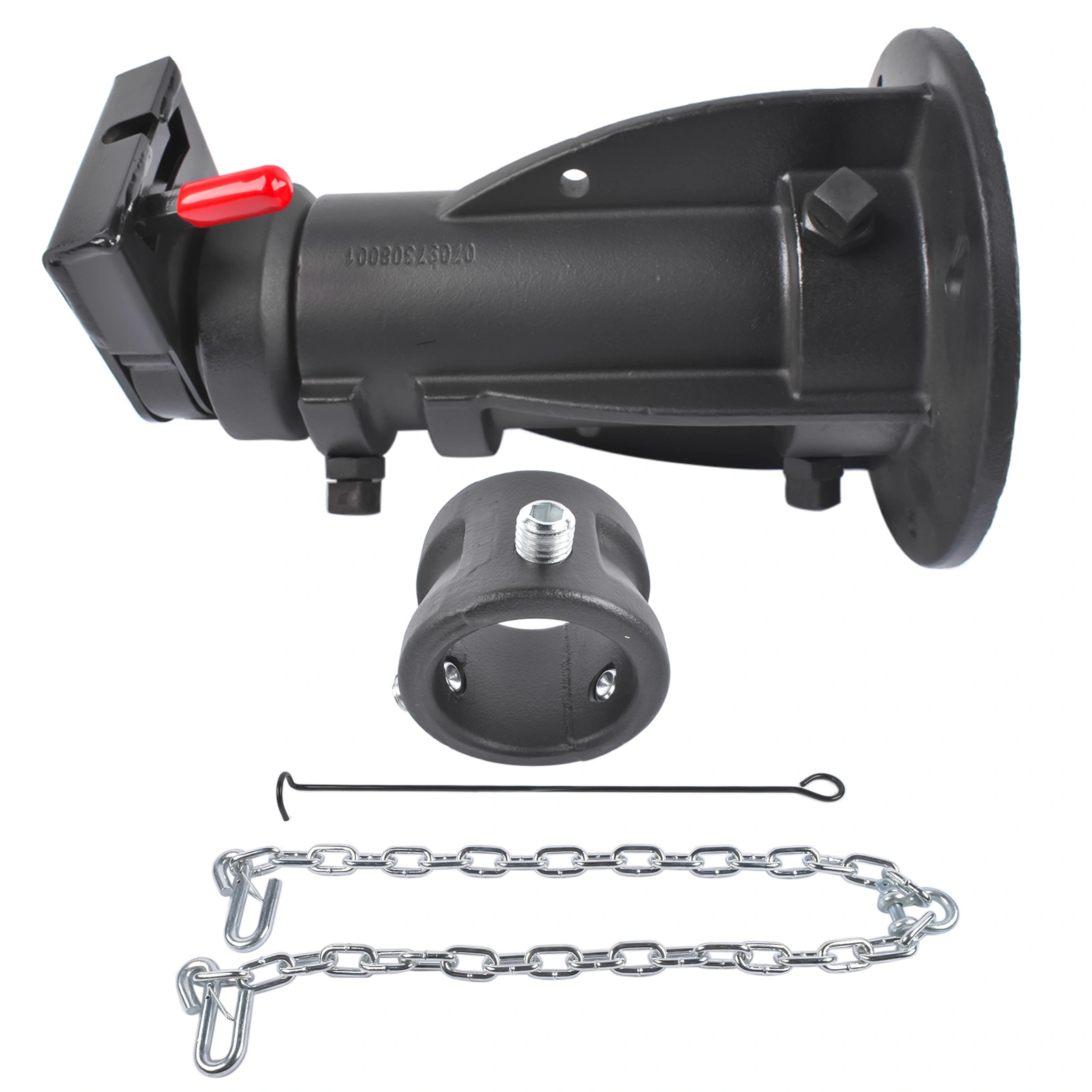 12" to 16" Adjustable Cushioned 5th-Wheel-to-Gooseneck Adapter 20,000 lb for RV Trailer Camper #C5G1216