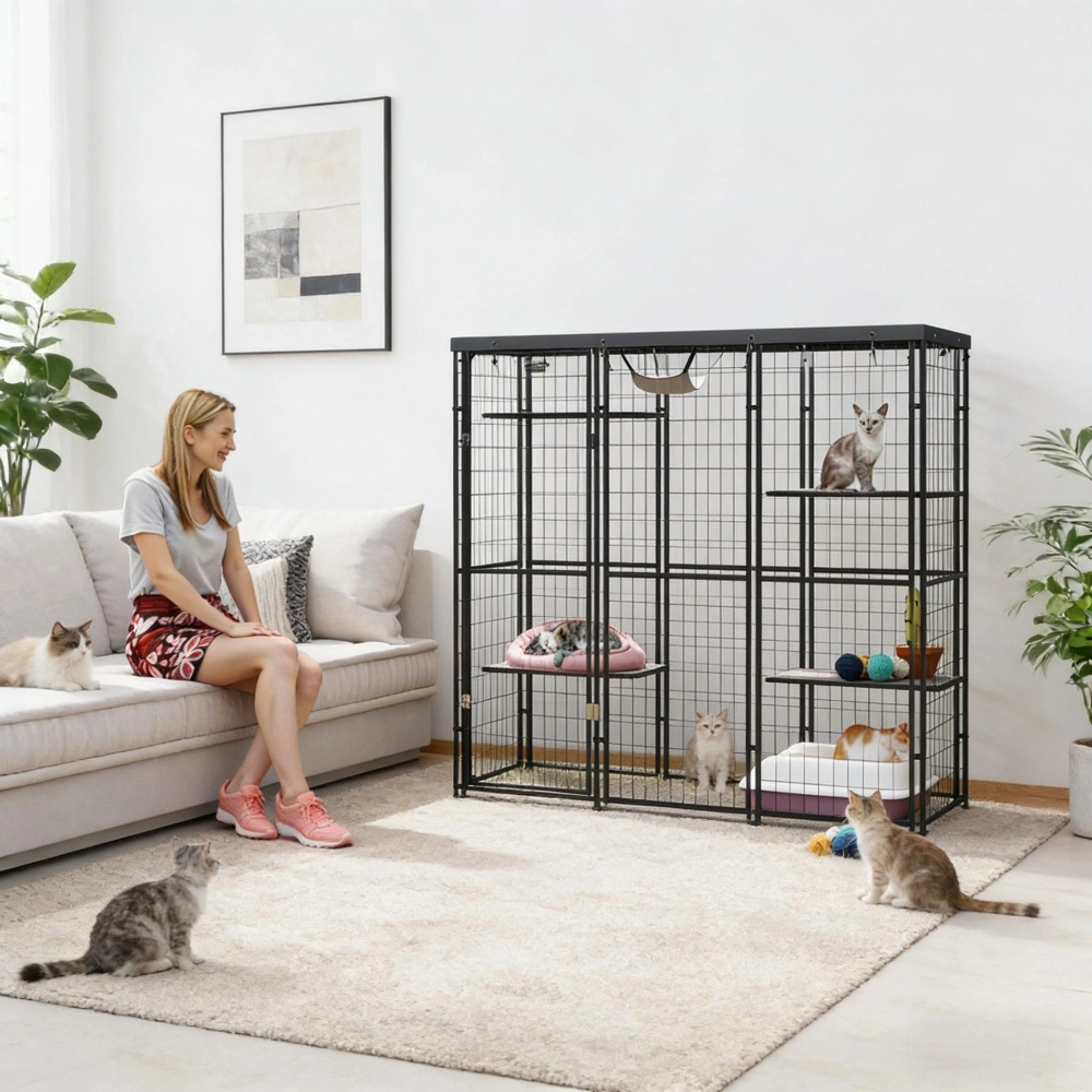 cat cage view 2