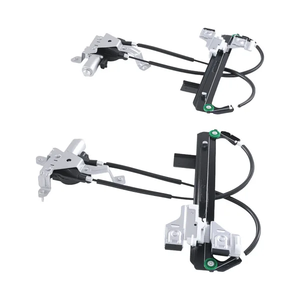 Rear Left Right Side Window Regulator w/Motor fit for 00-06 Chevrolet Tahoe Pair view 6