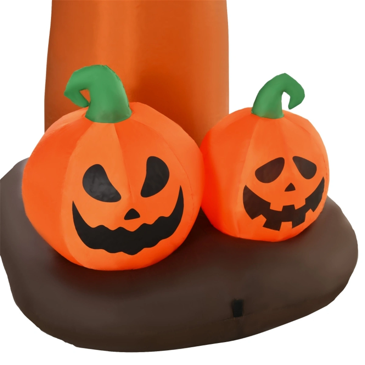 Halloween Glow in Dark Ghost Lights 12 Pack, Solar Powered Outdoor Pathway Stake Decoration, Auto On/Off Waterproof Lawn Yard Garden, Multi Color, 12 Pieces view 3