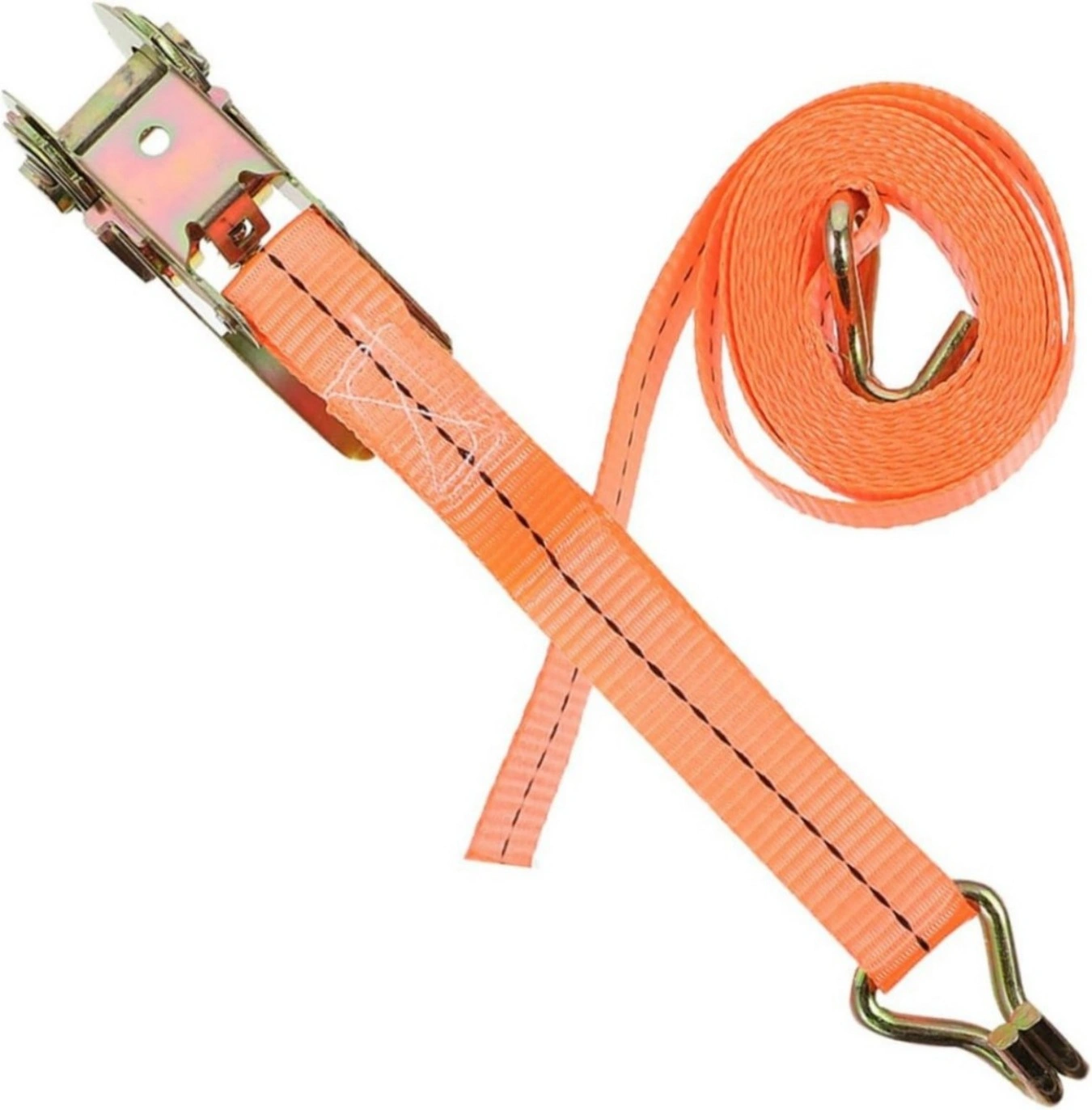 New 4x tensioning belts with ratchet and hook lashing belts tensioning belt 800kg 6m meters DE view 5