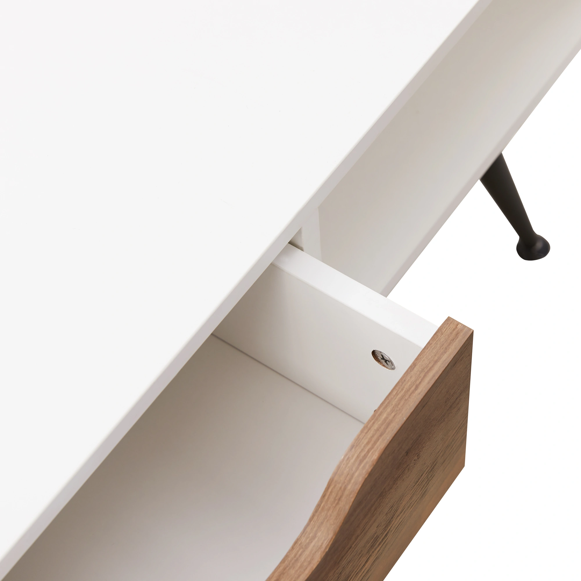 White Coffee Table for Living Room view 5