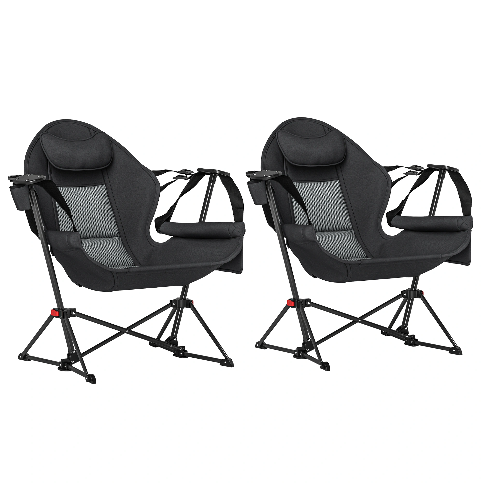 Hammock Camping Chair Portable Folding Lightweight Dual-Function Hammock Seat for Outdoor Backpacking Hiking