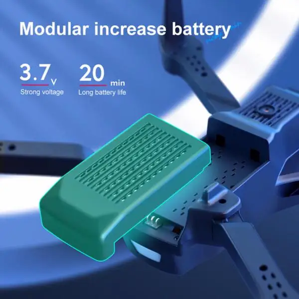 2026 3 Battery V13 RC Drone 6K HD Dual Camera WiFi FPV Foldable Quadcopter Camera Drone,Logistic is randomly sent by UPS/USPS/GOFO/UNI/FEDEX view 5