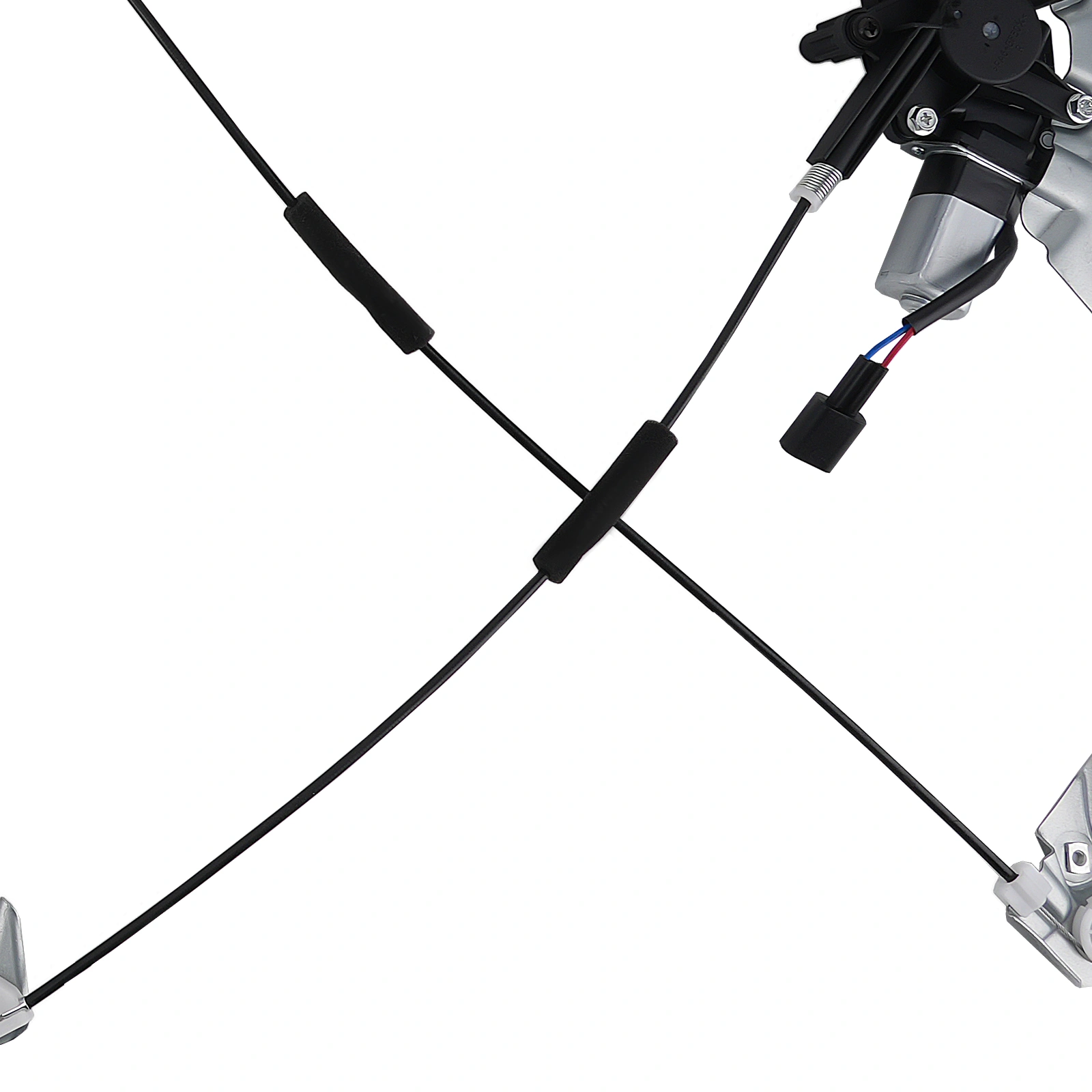 Window Regulator w/Motor fit for GMC Sierra Classic 2007 Front Left Right 741-645 view 5