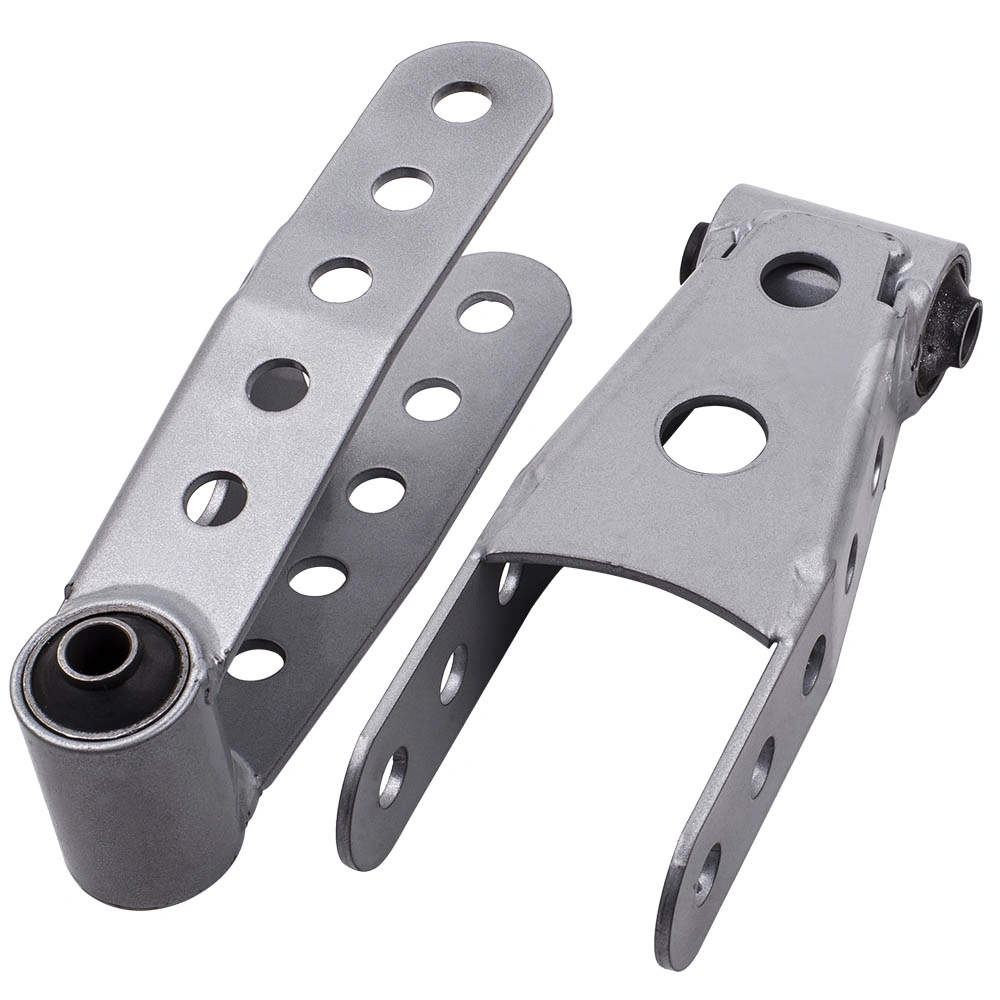 Rear 2-3 Inch Drop Lowering Shackles Kit for Chevy Silverado 1500 LS Crew Cab 1/2 Ton 2007-2016 view 2