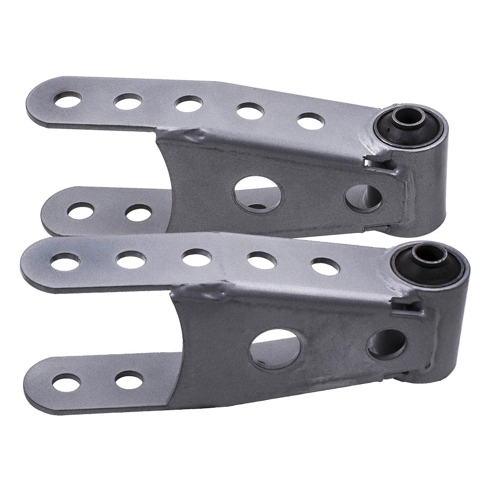 Rear 2-3 Inch Drop Lowering Shackles Kit for Chevy Silverado 1500 LS Crew Cab 1/2 Ton 2007-2016 view 5