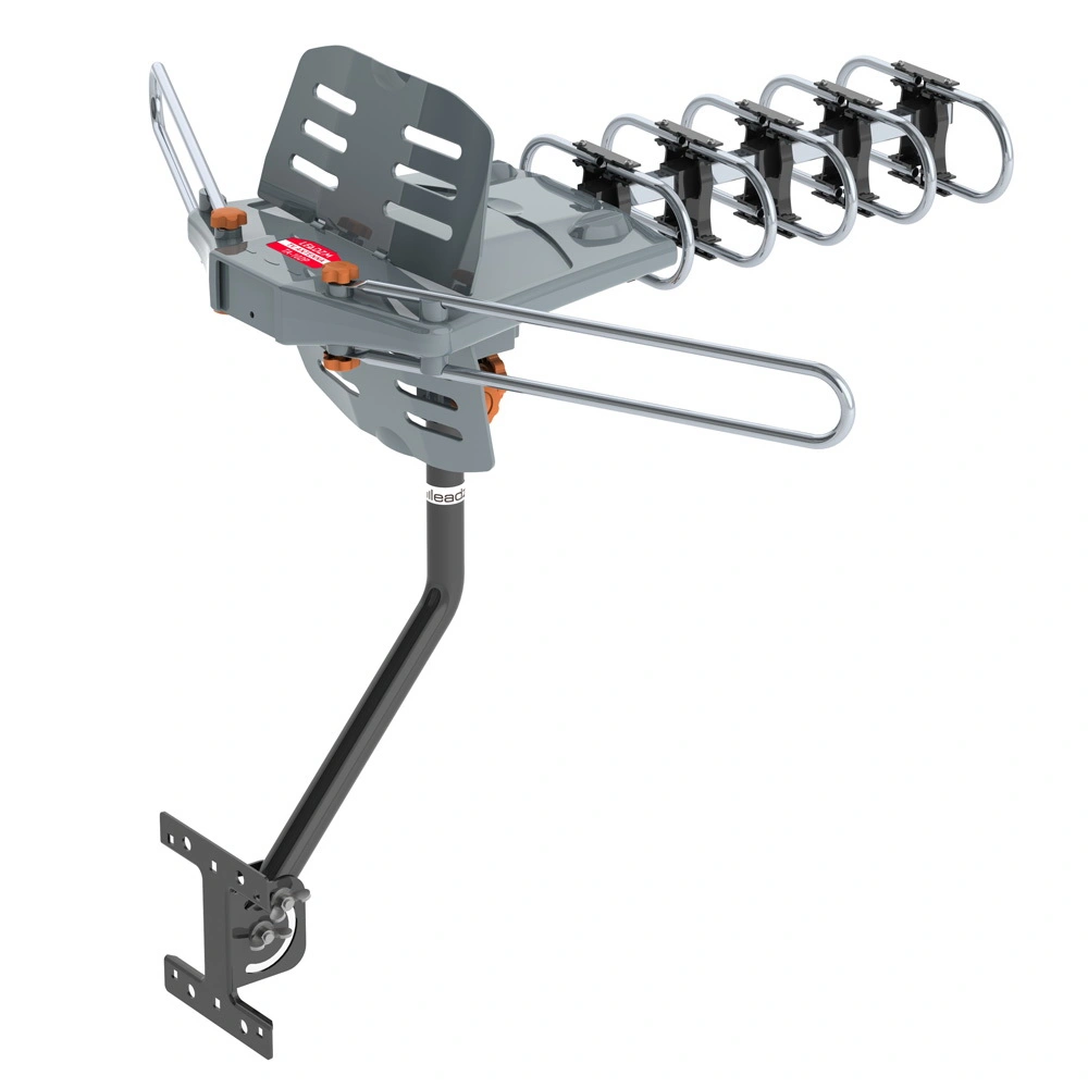 360-Degree Rotation UV Dual Bands 28-36dB Outdoor Antenna Install-free Guide without Stand view 26