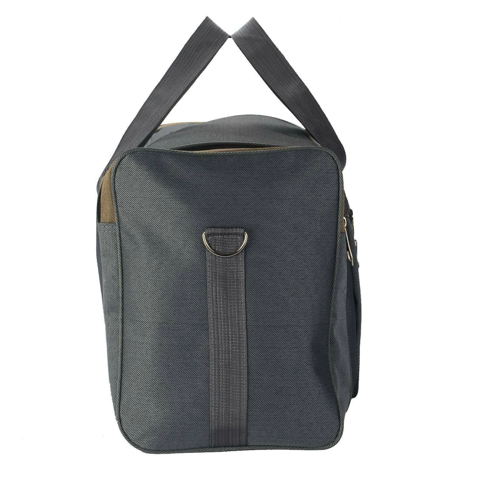 Men's Extra Large Sports Gym Holdall Bag Travel Work Cabin Barrel Duffel Bag UK view 3