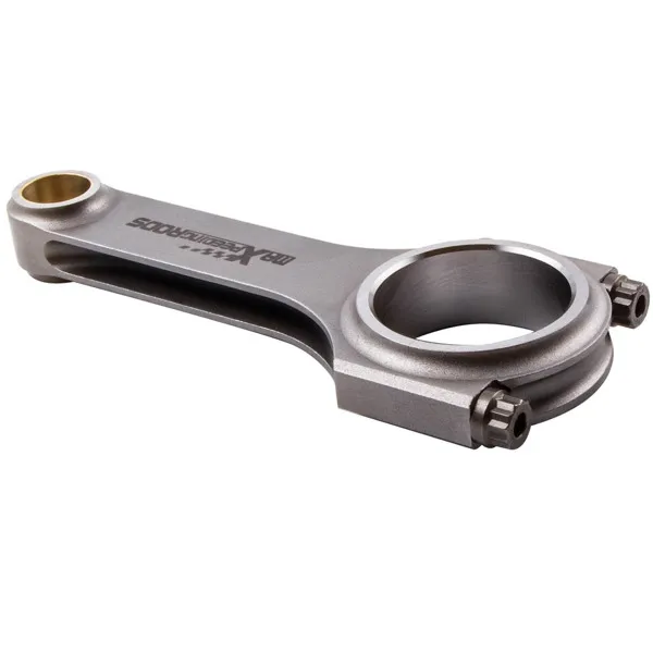 4x Steel H-Beam Connecting Rods Fit for Mazda Miata MX5 1.6L 1.8L B6/BP 5.2362" view 4