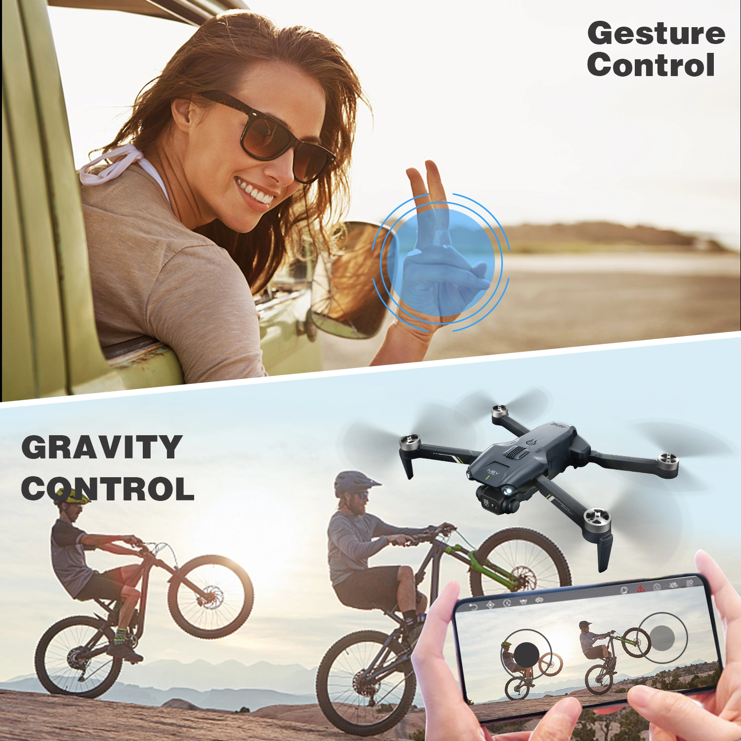 2026 2 Battery V13 RC Drone 6K HD Dual Camera WiFi FPV Foldable Quadcopter Camera Drone ,Logistic is randomly sent by UPS/USPS/GOFO/UNI/FEDEX view 2