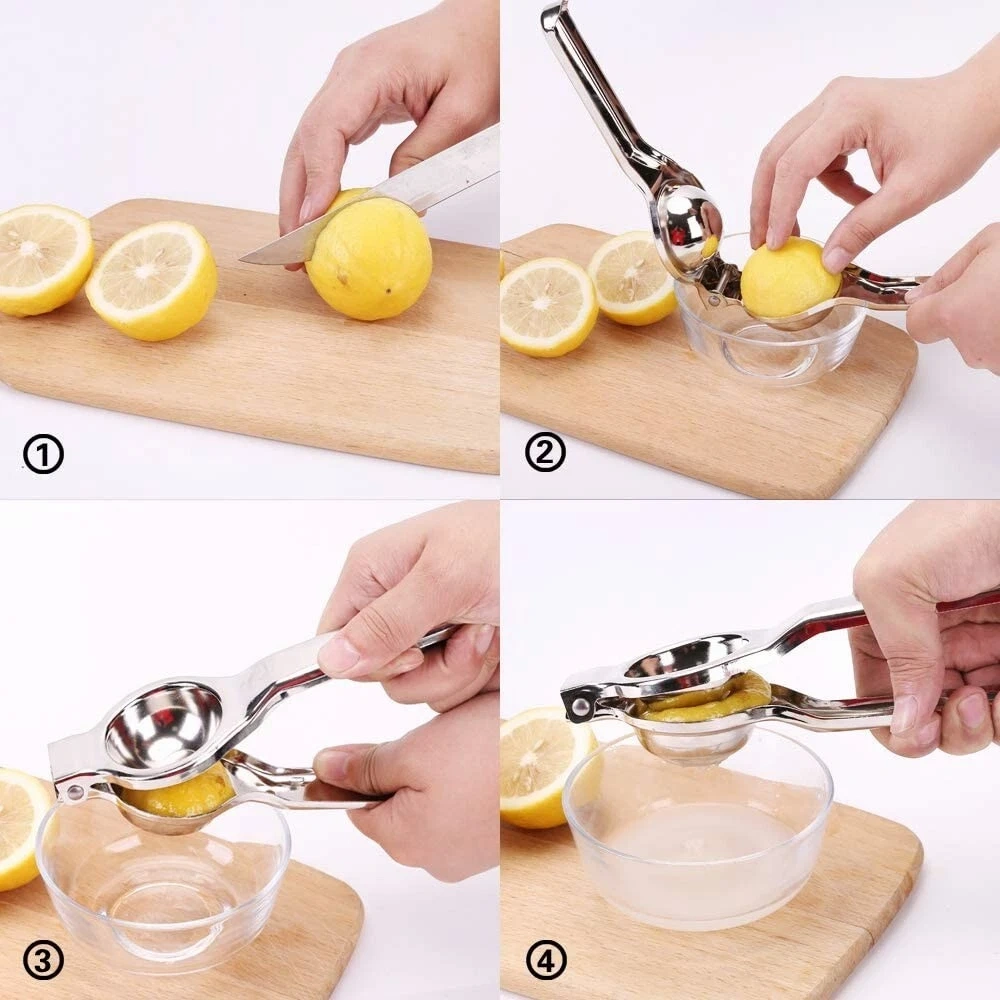 2x Portable Lemon Orange home Squeezer Manual Juicer Squeezer (US Logistics only For USPS.TK/TMEU only For self-pickup) view 5