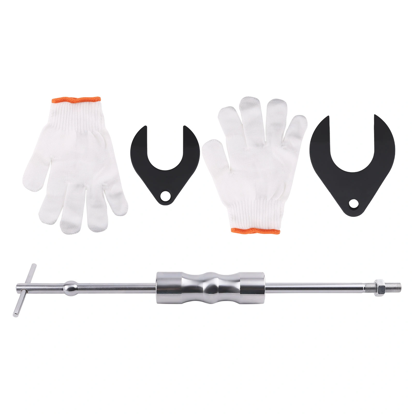 Inner CV Axle Puller Tool Set - 5/8"-18 Slide Hammer with 63mm & 48mm CV Joint Adapters - Auto Transmission Repair Kit view 6