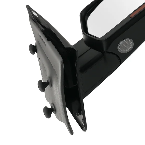 Chrome Towing Mirror LED Signal fit for Ford F150 2004-2014 7L3Z17683AE Heated view 3