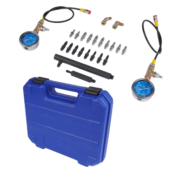 0-3500PSI ABS Hydraulic Oil Pressure Gauge Kit Brake System Test Diagnostic Tool view 3