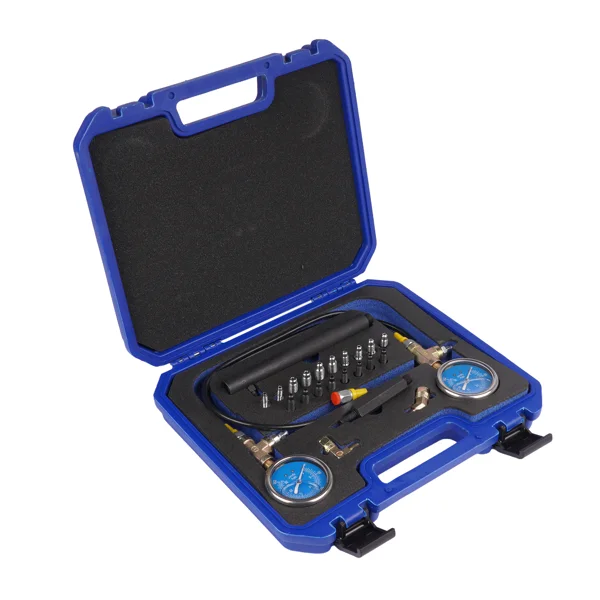 0-3500PSI ABS Hydraulic Oil Pressure Gauge Kit Brake System Test Diagnostic Tool view 4