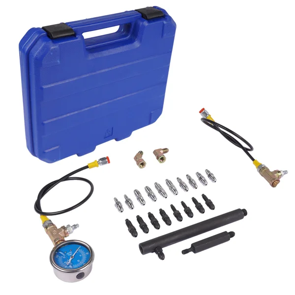 0-3500PSI ABS Hydraulic Oil Pressure Gauge Kit Brake System Test Diagnostic Tool