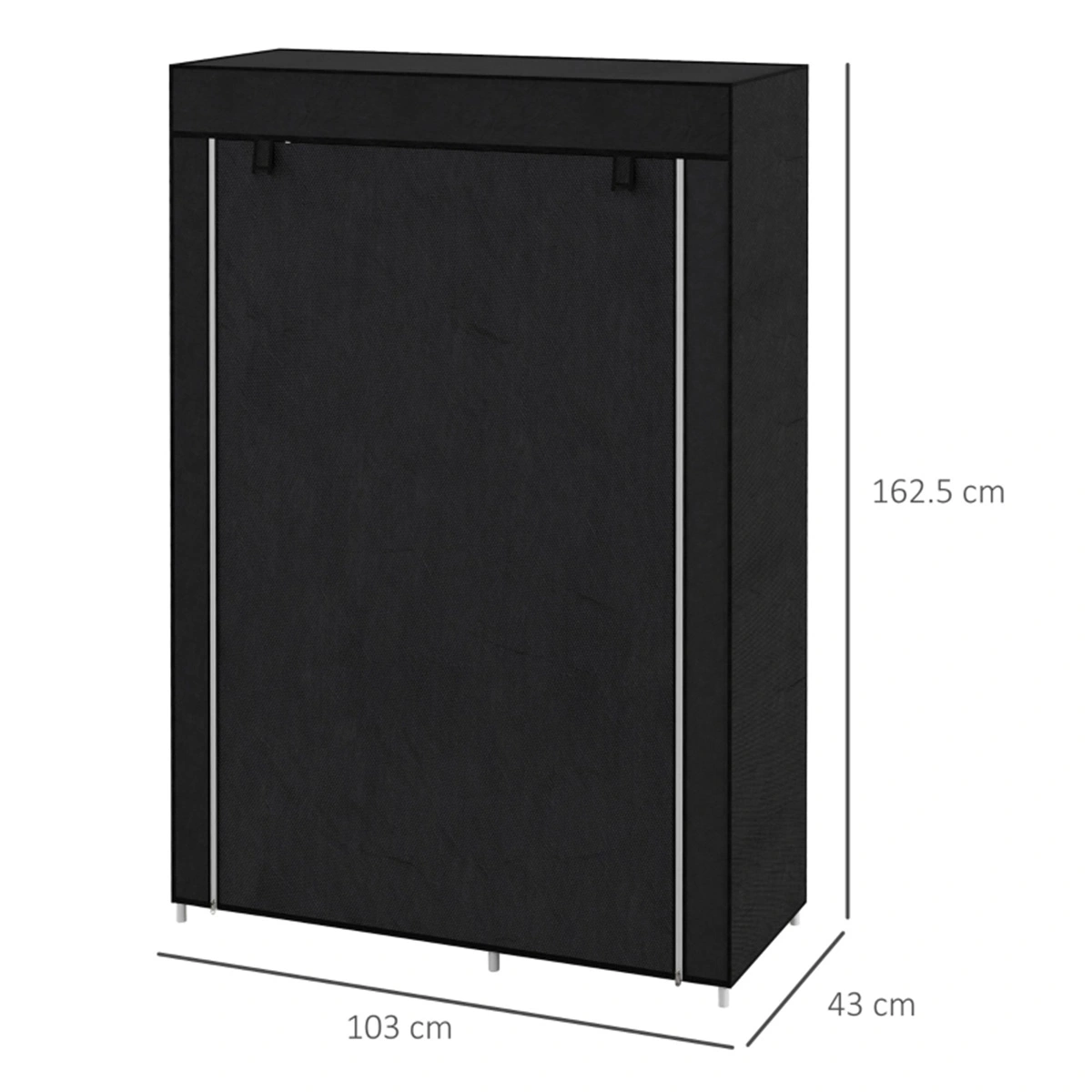 Chester Dresser Storage Cabinet with Lockers - Multi-Compartment Organizer for Bedroom, Bathroom, or Office Use view 3