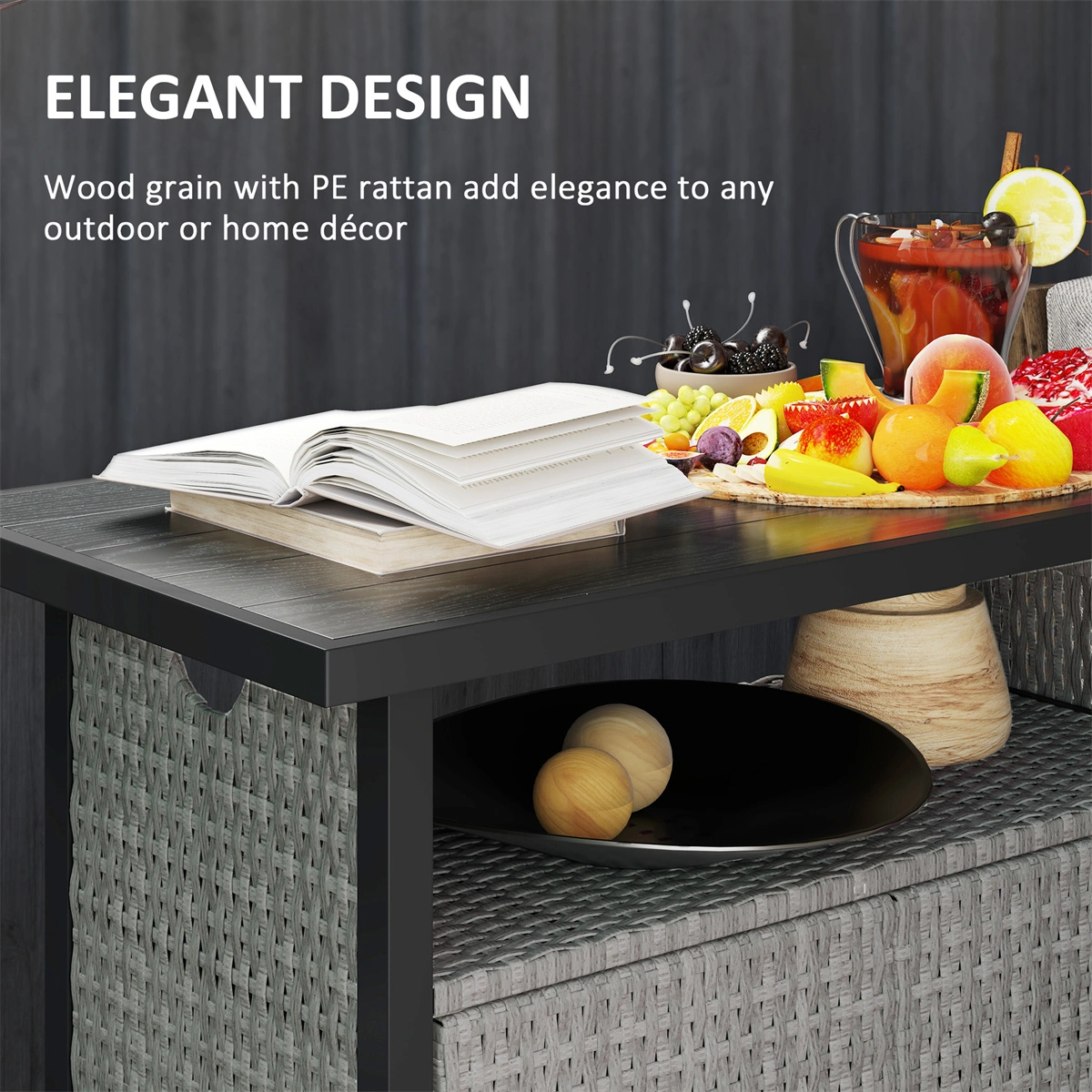 Rattan Storage Cabinet/Storage Cabinets/Lockers view 6