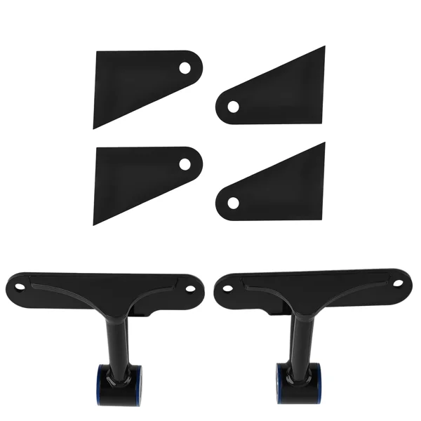 Pair Fit for Ford SBF Small Block 289 302 351W Engine Swap Weld-In Motor Mounts Kit view 2