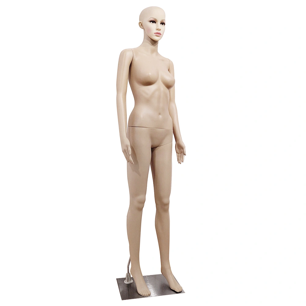 XSL5 Full Body Mannequin Female, Straight Hair/Hand/Foot Design, Skin Tone