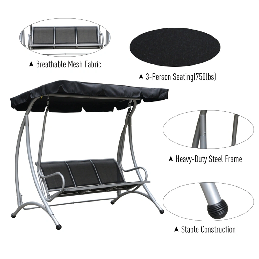 Outdoor Patio Swing Chair ( Amazon Shipping)( Prohibited by WalMart ) view 5