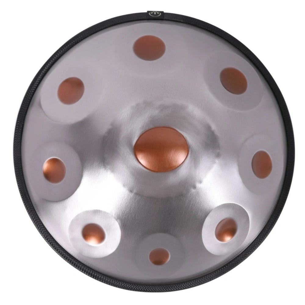 9 Notes Gold-eyes Solid Color Handpan Drum Steel Percussion Instrument
