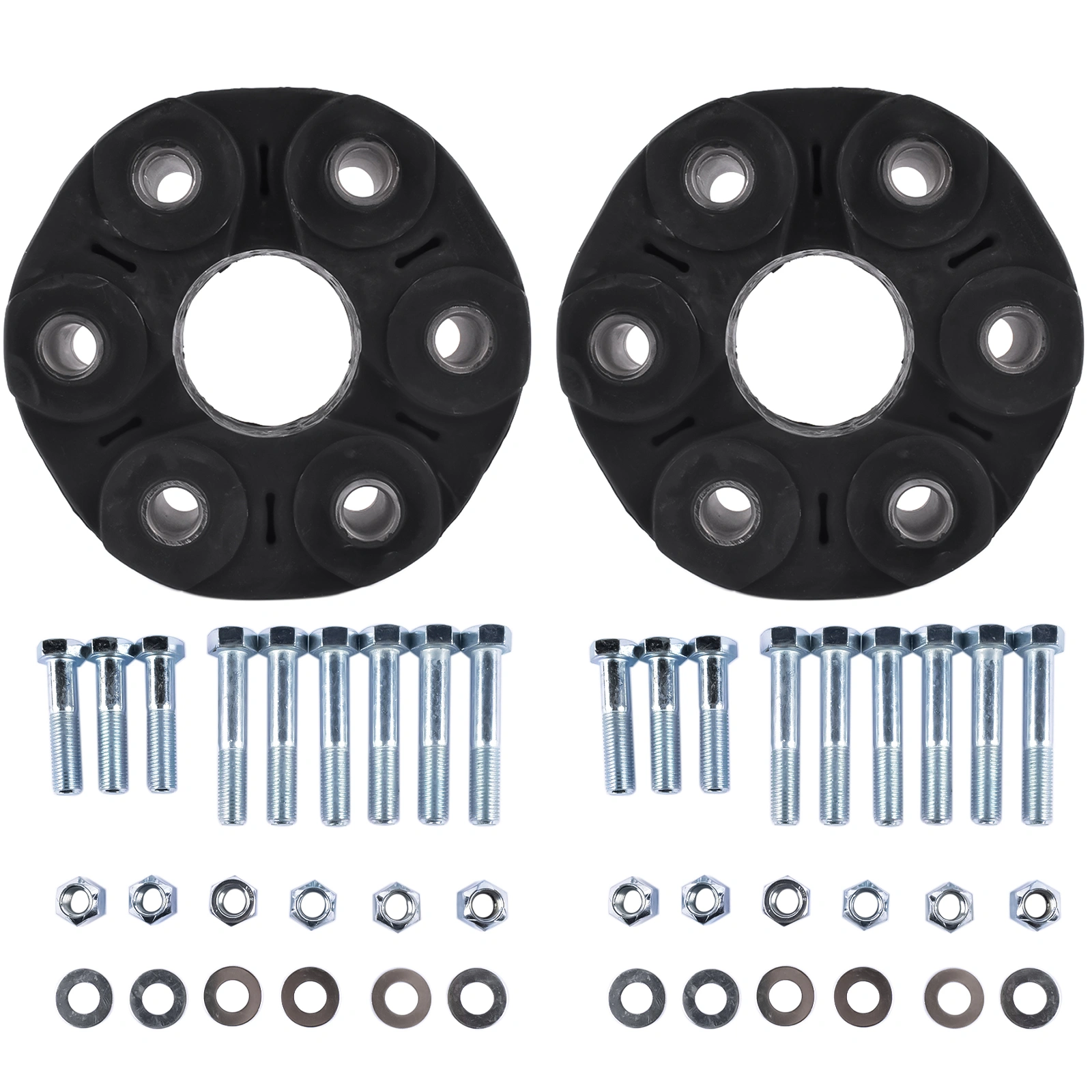 2Pcs Driveshaft Flex Discs 2105110415 Fit for Mercedes-Benz C230 C240 C280 E280 E300 S450 SLK320 1998-2011