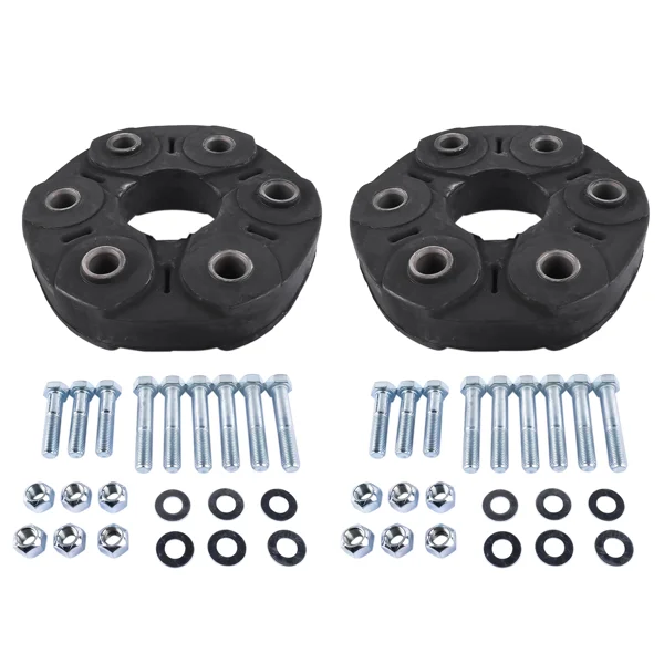 2Pcs Driveshaft Flex Discs 2105110415 Fit for Mercedes-Benz C230 C240 C280 E280 E300 S450 SLK320 1998-2011 view 2