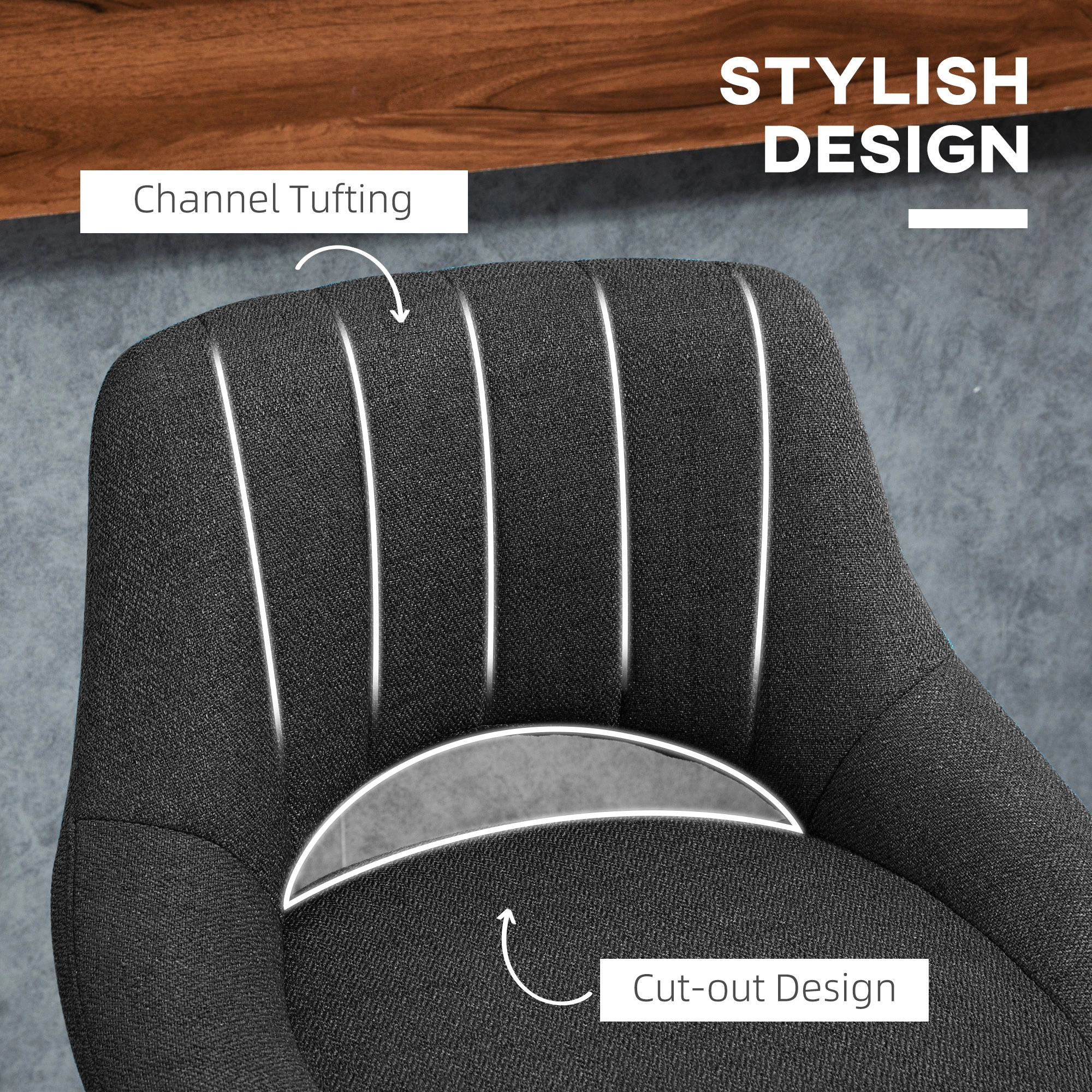 Ergonomic Massage Office Chair with Heat, High Back Lumbar Support, Adjustable Height & Tilt, PU Leather Executive Computer Desk Chair, Black view 3