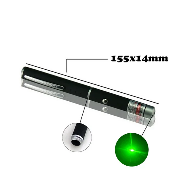5 PCS Small Laser Pointer Pen 532nm Green Light Visible Beam 1mW For conference presentation view 3